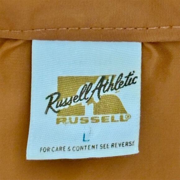 Vintage University of Texas Longhorns Men's Orange Windbreaker Jacket L - Picture 4 of 5